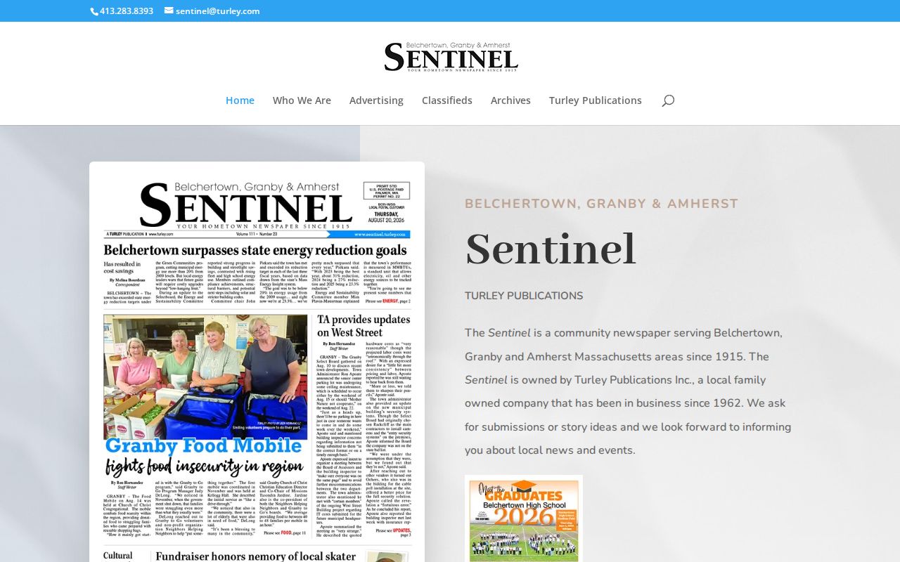 Turley Sentinel Hampshire County public safety news source